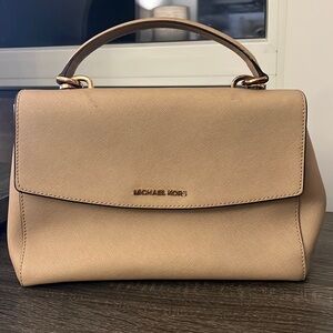 Michael Kors Saffiano Leather Large Crossbody Bag